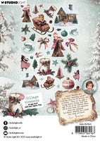 JMA Paper Elements 35 Collage Elements Christmas Blush 35 Pieces