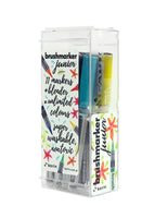 Brushmarker PRO Junior Set, 11 Basic Colors + Blender (12pc)