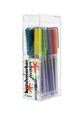 Brushmarker PRO Junior Set, 11 Basic Colors + Blender (12pc)