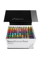 Brushmarker PRO Mega Box PLUS, 72 Colors (Including Neon) + 3 Blenders