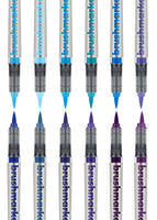 Brushmarker PRO Set, Sky (12pc)