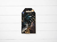 Cut Laser Stencil For Art And Craft cm 20x25 - Cosmos Swirling Nebula