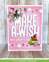 Yappy Birthday Add-on - Lawn Fawn Clear Stamp