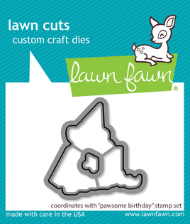 Pawsome Birthday - Lawn Fawn Die