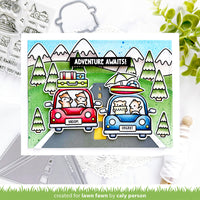 Car Critters Road Trip Add-On - Lawn Fawn Clear Stamp