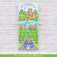 Car Critters Road Trip Add-On - Lawn Fawn Clear Stamp