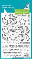 How You Bean? Seashell Add-On - Lawn Fawn Clear Stamp