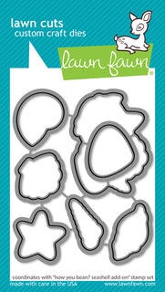How You Bean? Seashell Add-On - Lawn Fawn Die