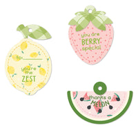 Tiny Tag Sayings: Fruit - Lawn Fawn Clear Stamp