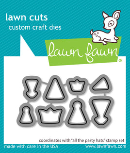All the Party Hats - Lawn Fawn Die