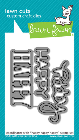 Happy Happy Happy- Cutting Die