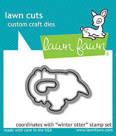 Winter Otter - Lawn Fawn Die