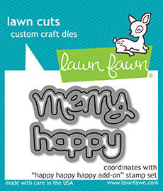 Happy Happy Happy Add-On - Cutting Die