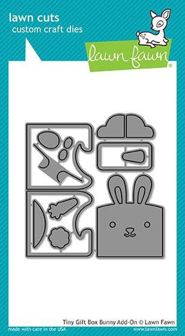 Tiny Gift Box Bunny Add-On - Cutting Die