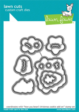 How You Bean? Christmas Cookie Add-On - Lawn Fawn Die