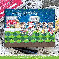 Simply Celebrate Santa - Lawn Fawn Clear Stamps