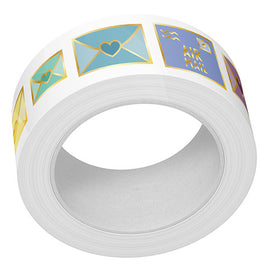 Happy Mail - Lawn Fawn Foiled Washi Tape