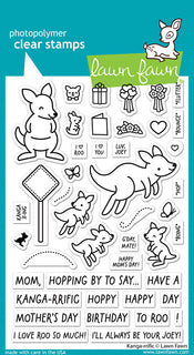 Kanga-rrific - Clear Stamp