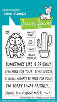 Sometimes Life is Prickly - Clear Stamp