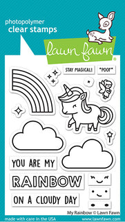 My Rainbow - Clear Stamp