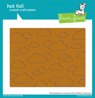 Cloud Background: Landscape Hot Foil Plate - Hot Foil Plate