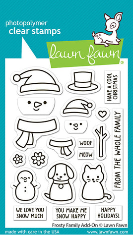 Frosty Family Add-On - Clear Stamp