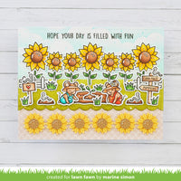 Sunflower Border - Cutting Die