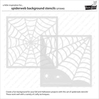 Spiderweb Background - Stencils