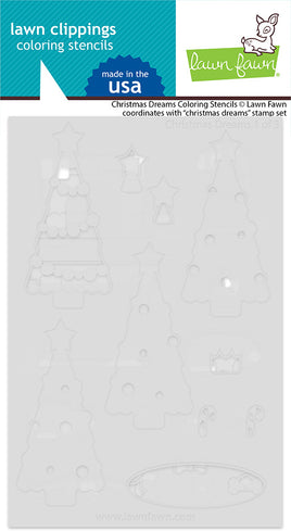 Christmas Dreams - Coloring Stencil