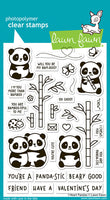 I Heart Pandas - Clear Stamp