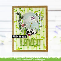 I Heart Pandas Add-On - Lawn Fawn Stamp