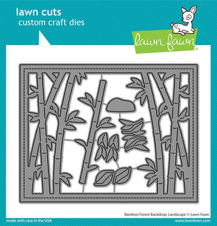 Bamboo Forest Backdrop: Landscape - Cutting Die
