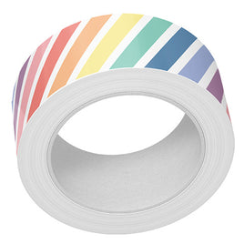 Rainbow Diagonal Stripes - Washi Tape