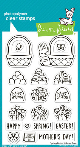 Spring Basket - Clear Stamp