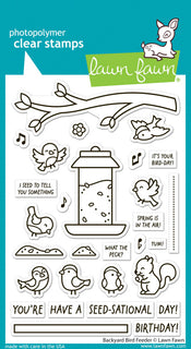 Backyard Bird Feeder - Clear Stamp