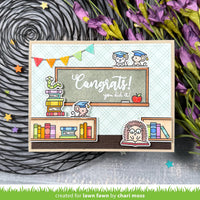 Little Woodland Library Friends - Clear Stamp