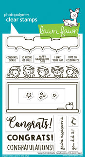 Simply Celebrate Graduation - Clear Stamp