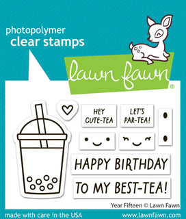 Year Fifteen - Clear Stamp