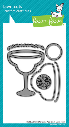 Build-a-Drink Margarita Add-On - Lawn Cuts Custom Craft Die