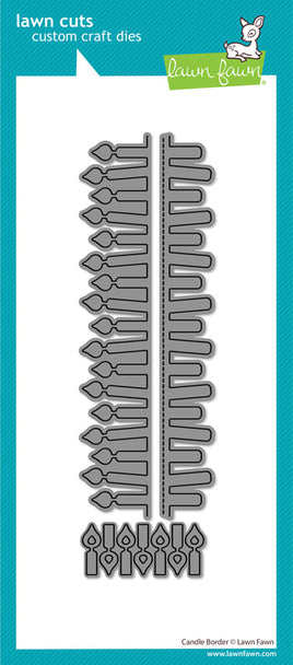 Candle Border - Lawn Cuts Custom Craft Die