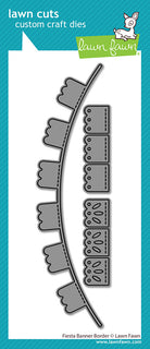 Fiesta Banner Border - Lawn Cuts Custom Craft Die