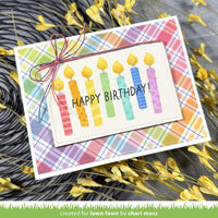 Birthday Candles - Stencil