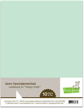 Minty Fresh - 8.5X11 Cardstock