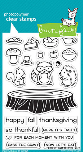 Forest Feast - Lawn Fawn Clear Stamps