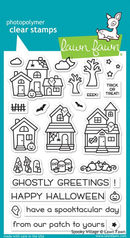 Spooky Village - Lawn Fawn Clear Stamps
