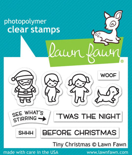 Tiny Christmas - Lawn Fawn Clear Stamps