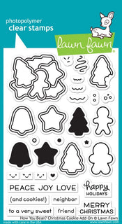 How You Bean? Christmas Cookie Add-On - Stamp