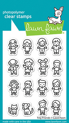 Tiny Friends - Lawn Fawn Clear Stamps