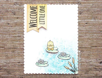 Lucky Duck 4x6 Clear Stamp Set