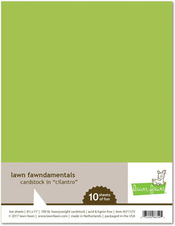 Cilantro - 8.5X11 Cardstock Pack